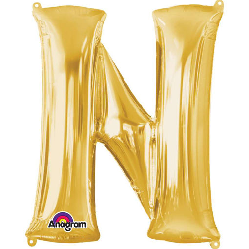Picture of GOLD LETTER  N 16 INCH